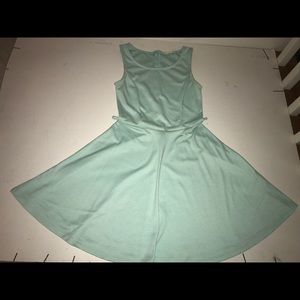 Mint green circle dress